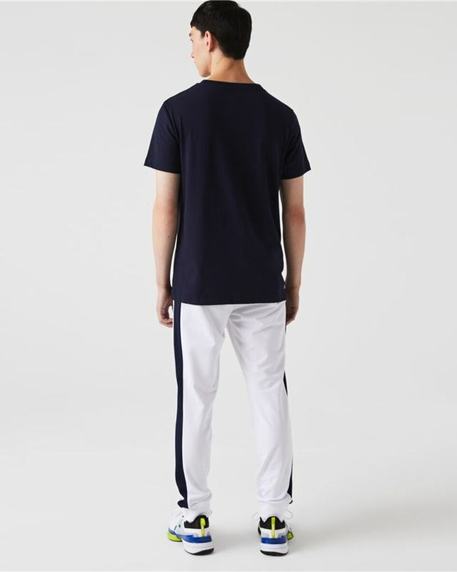 Men’s Short Sleeve T-Shirt Lacoste Sport Navy Blue Men