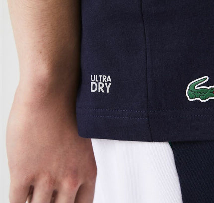 Men’s Short Sleeve T-Shirt Lacoste Sport Navy Blue Men